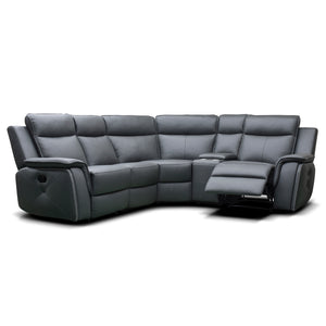 Infinity Leather Corner Sofa