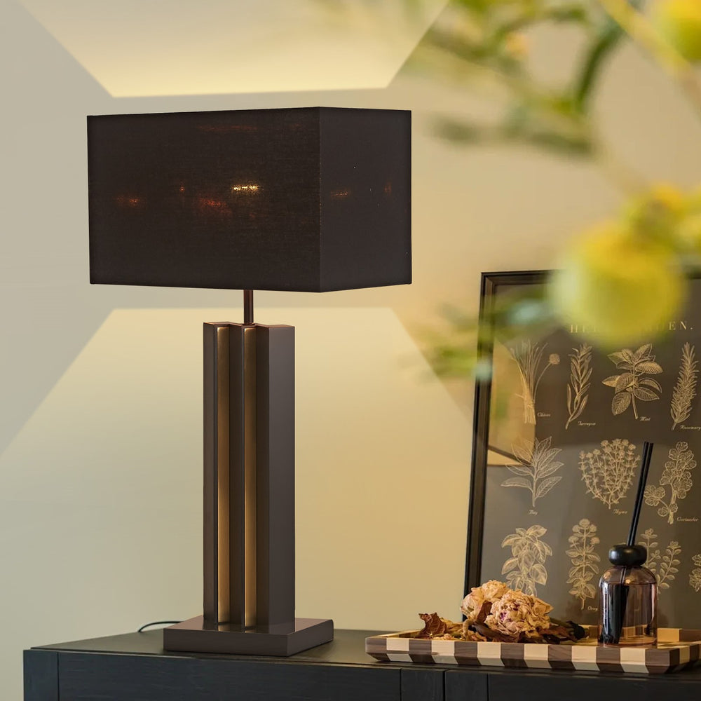 Black & Gold Table Lamp