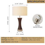 Solid Wood Table Lamp