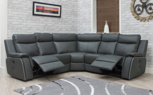 Infinity Leather Corner Sofa