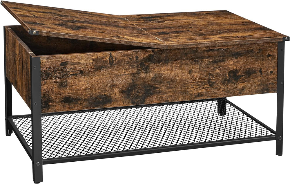 Jaxen coffee store table with storage